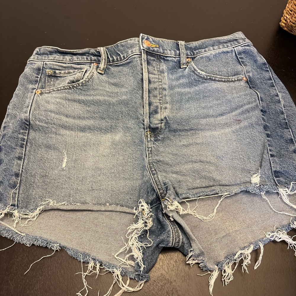 Express Frayed Hem Women Shorts Size 14